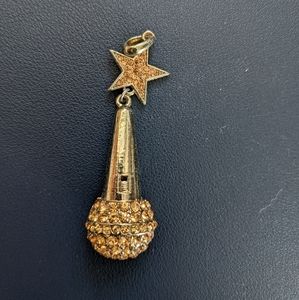 Accessories 3/12 Microphone Necklace Charm